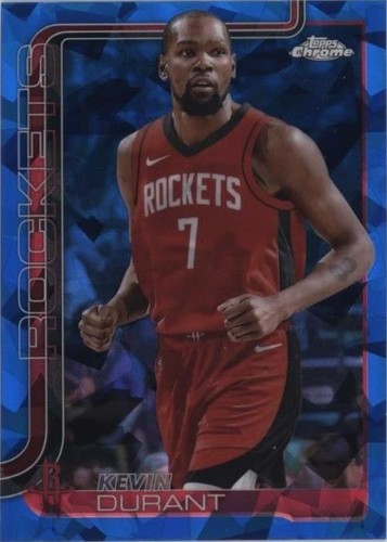 2025-26 Topps Chrome - Tall Tales Kevin Durant Red Geometric
