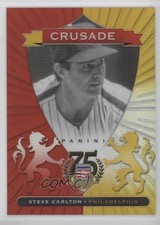 2014 Panini Hall of Fame Crusades Red 25/75 Steve Carlton #74 HOF k8v