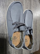 Sanuk Shaka Lite Mesh Weave Casual Slip On Loafers Sidewalk Surfer Men's 9