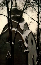 Novodevichy Convent Moscow Russia vintage postcard t684