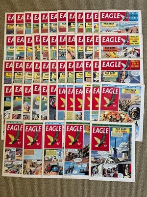 Eagle comic vol. 11, full year 1960, #1-53, mainly FN to VF