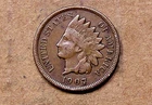 1907       Indian Head Cent     ACTUAL  COIN                         90620212-06