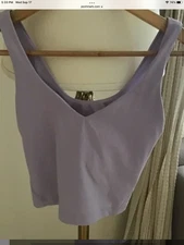 lululemon align lilac tank 2 vguc