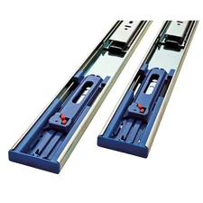 1 Pair 14 In. Soft-Close Full Extension Side Mount Ball Bearing Drawer Slide Set