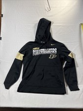 Purdue Boilermakers Nike Heavyweight Hoodie Black Men s Medium Long Sleeve