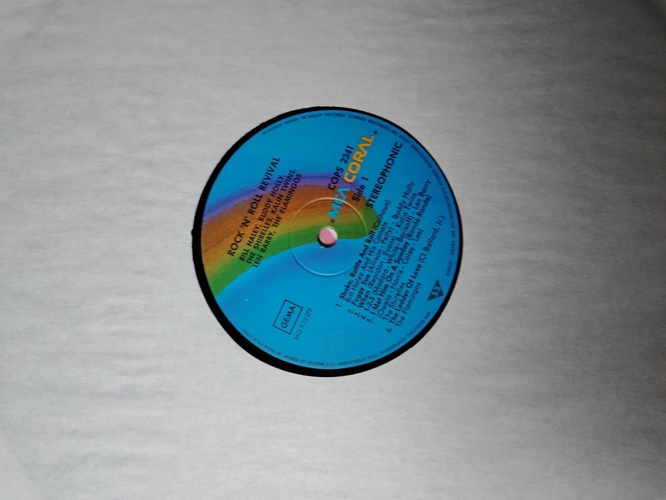 VA Sampler - Rock 'n' Roll Revival - Buddy Holly Len Barry... - Album Vinyl LP - Bild 3 von 3