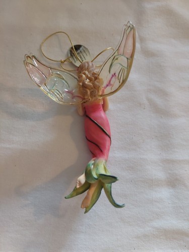 Ashton Drake Heirloom Fairy Ornament On Wings of Light HUMMINGBIRD'S SWEET SONG - Picture 3 of 5