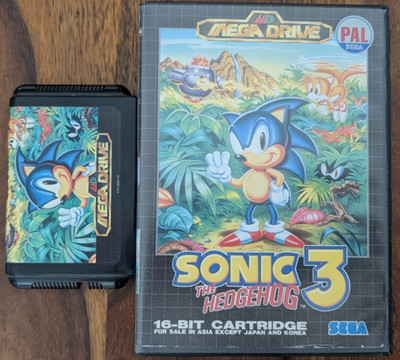 Sonic 3 asiatische Variante Sega Mega Drive (MODUL JAP NTSC JAPAN)