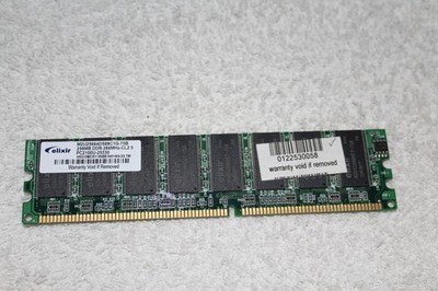 Elixir RAM PC 2100U 256MB DDR 266 MHz Desktop Computer Memory PC 2100U