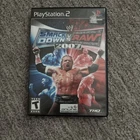 WWE SmackDown Vs. Raw 2007 (Sony PlayStation 2, 2007) PS2 COMPLETE