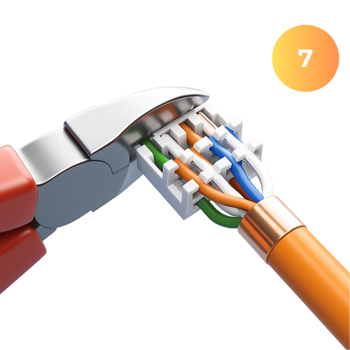 CAT.7 Verlegekabel 1000MHz Gigabit Netzwerkkabel S/FTP LAN Datenkabel LSZH KAT.7 - Afbeelding 20 van 62