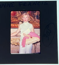 1960'S ANNE FRANCIS ORIG. RARE PHOTO SLIDE 35MM TRANSPARENCY 160 FORBIDEN PLANET