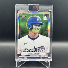 Topps Bowman's Best Showpieces Shohei Ohtani SSP Los Angeles Dodgers