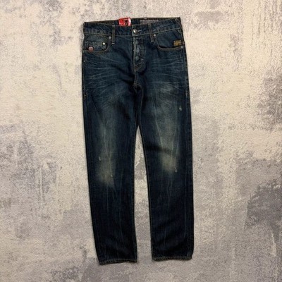 G-Star Raw Jeans Men s Heller Low Straight Denim W28 L32 NWT Faded Straight Leg