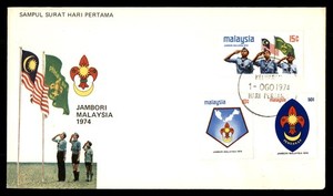 Mayfairstamps Malaysia 1974 scouting jamboree Cover aaz_69271