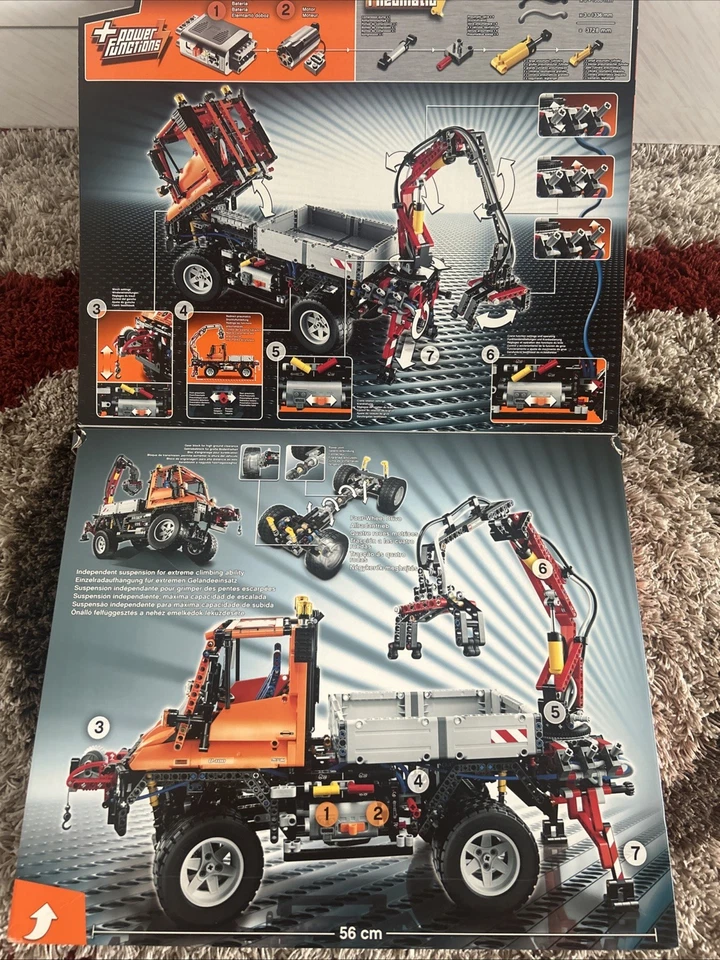 LEGO Technic 8110 Mercedes-Benz Unimog U400, foto 2 di 4