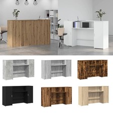 Empfangstresen Schreibtisch Bürotheke Theke Rezeption Holzwerkstoff vidaXL