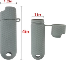 2 Pcs Waterproof Lighter Case Cover Holder for BIC Regular Lighters Sleeve Type