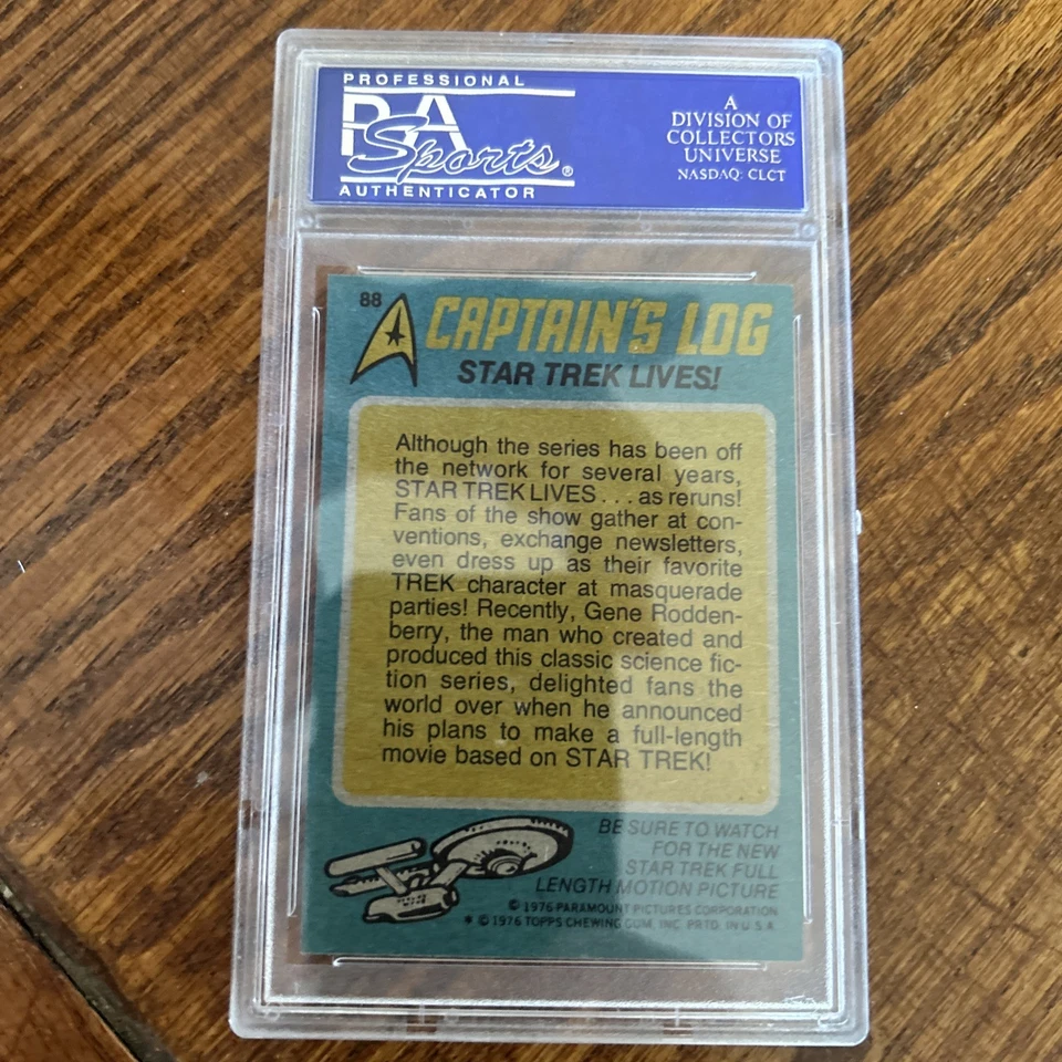 1976 Star Trek Star Trek Lives PSA 7 - Image 2 of 2