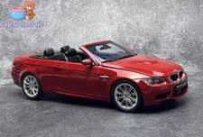 1/18 Kyosho BMW M3 E93 Convertible Melbourne Red, Diecast Model Car