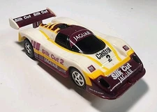 Tomy AFX Aurora Silk Cut Jaguar XJR-9 SL-002 HO Slot Car Playing Mantis Chassis