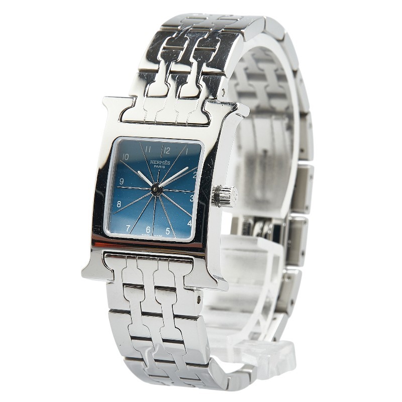 HERMES Watch HH1.210 Quartz Blue Dial Stainless Steel Ladies  display picture 3