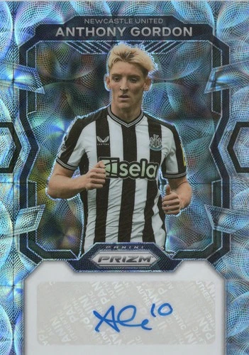 2023-24 Panini Prizm EPL Signatures Prizms Choice #S-AG Anthony Gordon (AU)