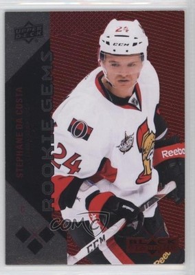 2011-12 Upper Deck Black Diamond Ruby /100 Stephane Da Costa #200 Rookie RC 2d8