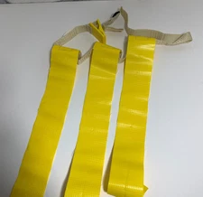 Triple Threat Flag Football Belt Set of 12 Yellow Size Medium from Myanmar New