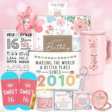 Sweet 16 Gifts for Girls Happy 16Th Birthday Gifts for Girls Sweet Sixteen Gi...