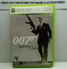James Bond 007: Quantum of Solace (Xbox 360, 2008) Clean Tested Working