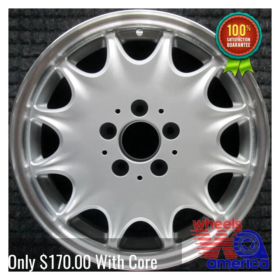 Wheel Rim Mercedes-Benz S580 SL320 SL500 SL600 16 1996-1999 66470078 OE 65170 - Image 2 of 4