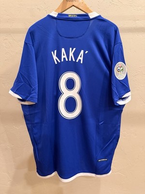 Kaká Brazil World Cup Germany 2006 Soccer Away Blue Jersey