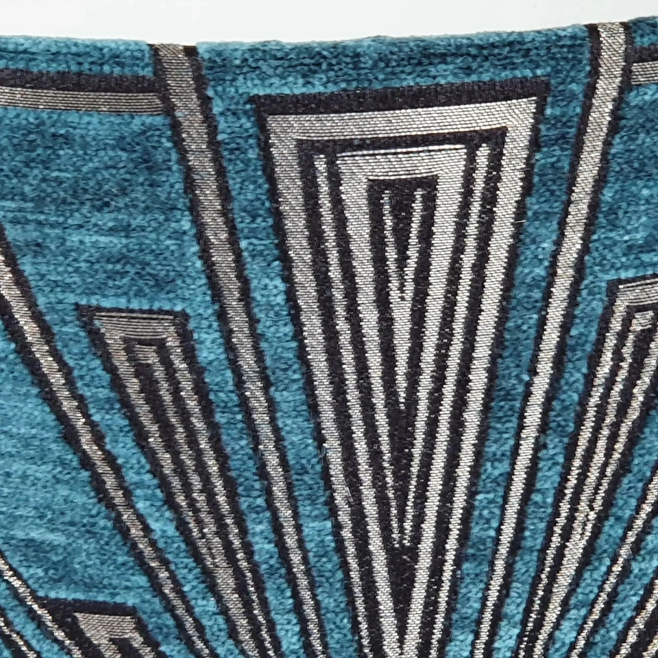 Gatsby Art Deco Handmade Lampshade in Teal - Image 4 of 4