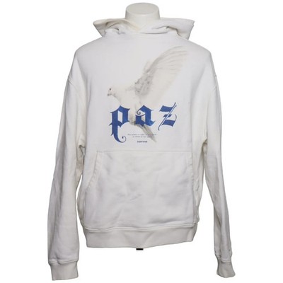EIGHTYFIVE, Kapuzenpullover, Größe: L, Weiß, Baumwolle, Print, Herren #xXm