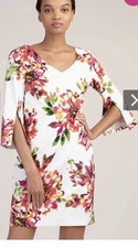 NWT TRINA TURK SANDCASTLE Floral Sheath Cocktail Dress Women’s Sz12  $378