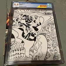 SPECTREGRAPH #1 RARE Cover O B&W TRADD MOORE Wrap CON EXCLUSIVE NYCC CGC 9.9