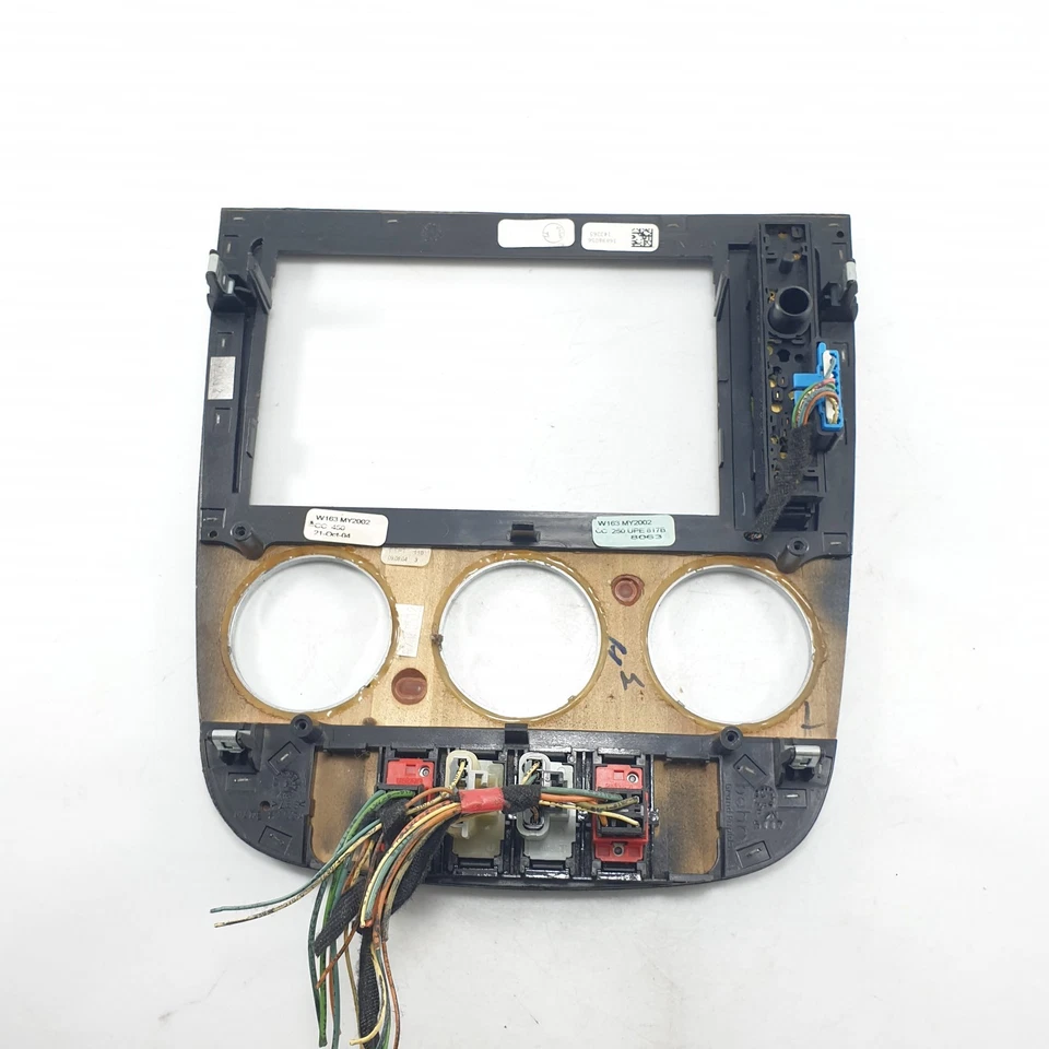 Mercedes ML350 2002-2005 bisel interruptor ventana principal central P: W163 MY2002 ¡FAMILIAR ORIGINAL! Foto 4 de 4