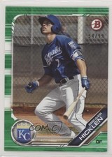 2019 Bowman Draft Green 54/99 Brewer Hicklen #BD-75 9t3