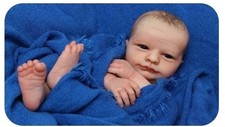 Bountiful Realborn James Awake Baby Doll Kit New In Bag With Body