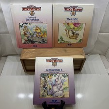 Vintage Teddy Ruxpin Hardcover Books NO Cassette Tapes Lot of 3