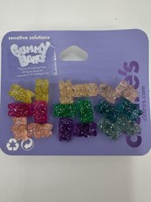New Claire s Sensitive Solutions Gummy Bear Stud Earrings, 10 Pairs