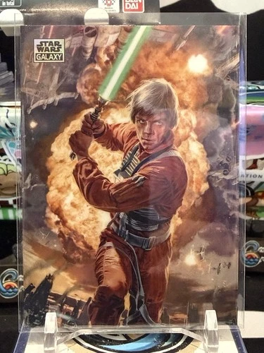 2025 Topps Chrome Star Wars Galaxy 2 Luke Skywalker Refractor TZ