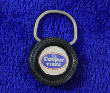 2 Sided Cooper Tires Key Chain Key Ring Accessory Chevy Ford Pontiac Mopar Dodge