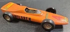 Vintage Matchbox Car Champion Mclaren Dunlop Ford Orange