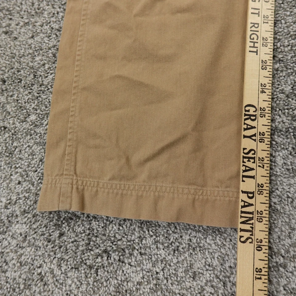 Pantalones De Colección Ralph Lauren Para Mujer 12 Marrón Militar Ejército Carga Paracaidista Años 90 Y2K Foto 3 de 4