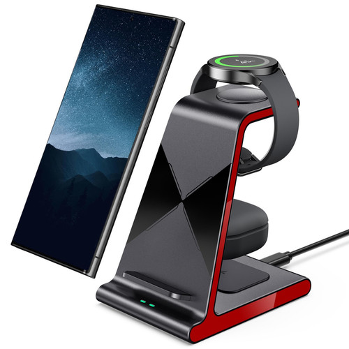 Wireless Charger for Samsung S25 Ultra, Charging Station for Galaxy S25/S24 U... - Picture 1 of 7
