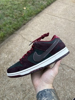 Nike SB Dunk Low Riot Skateshop Mahogany - Size 9.5 - worn 1x