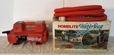 #ad Homelite Waterbug Pump P100 1 Multi Purpose 2 Cycle Vintage Original Box Runs $174.86