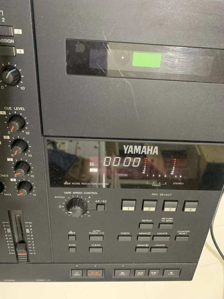 Yamaha MT4X Multitrack Cassette Tape Recorder Tested and Working - Image 3 of 4